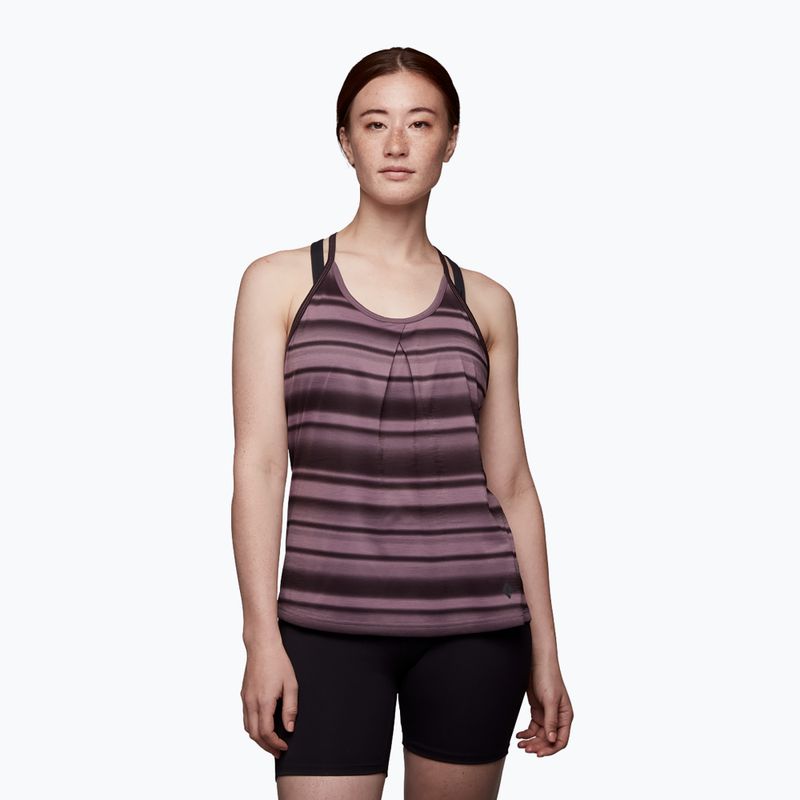 Koszulka trekkingowa damska Black Diamond Integrale Tank mulberry stripe