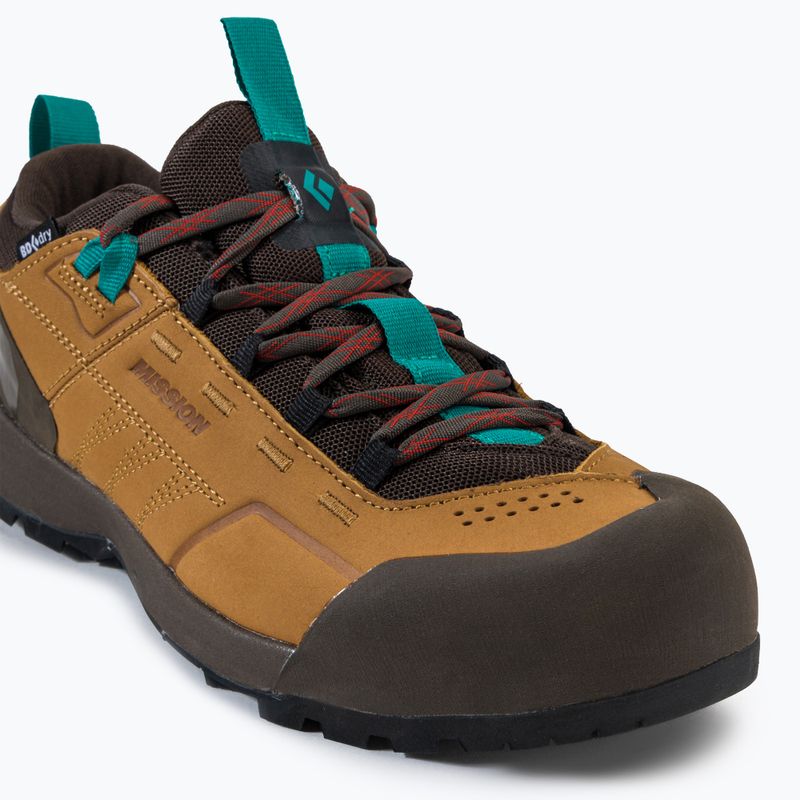 Buty podejściowe męskie Black Diamond Mission LT LW WP Approach amber/cafe brown 7