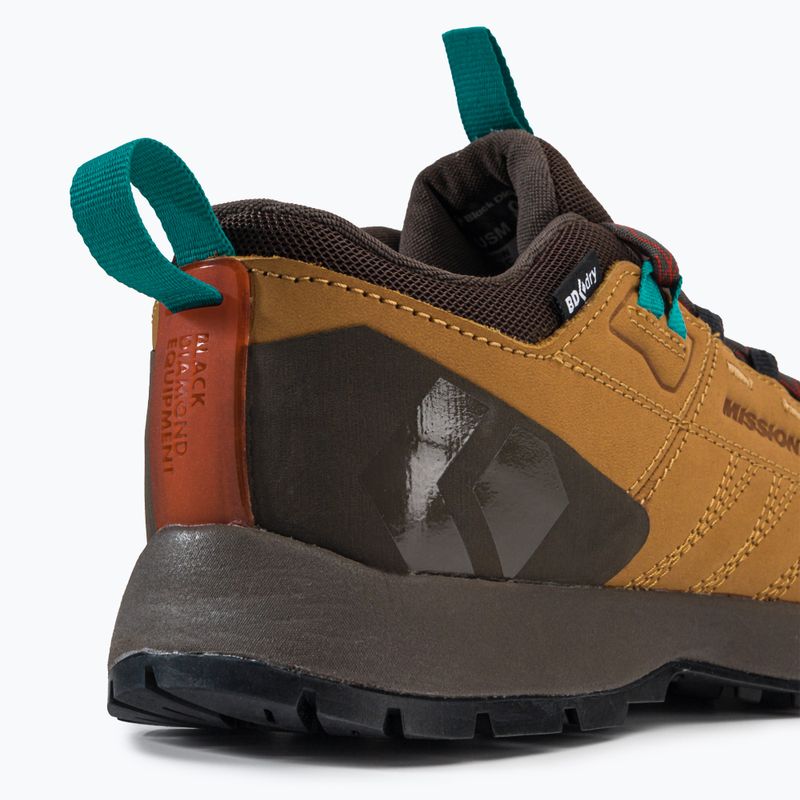 Buty podejściowe męskie Black Diamond Mission LT LW WP Approach amber/cafe brown 8
