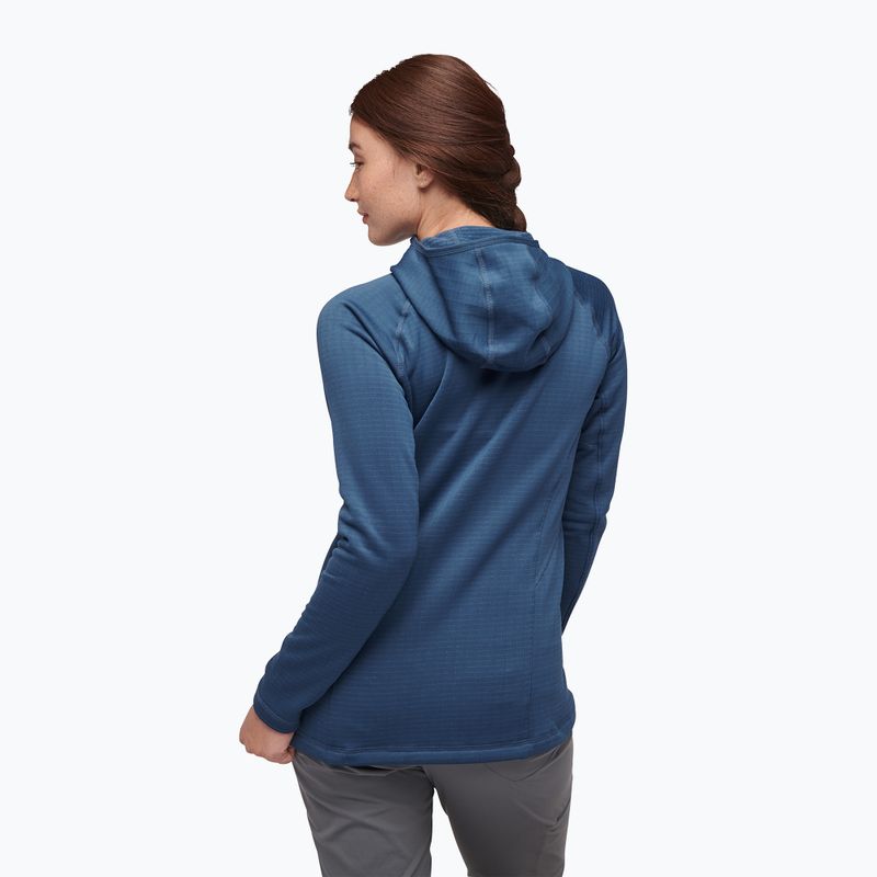 Bluza trekkingowa damska Black Diamond Factor Hoody ink blue 2