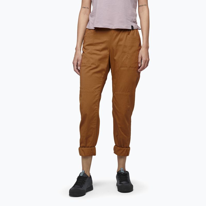 Spodnie wspinaczkowe damskie Black Diamond Notion SP moab brown 2