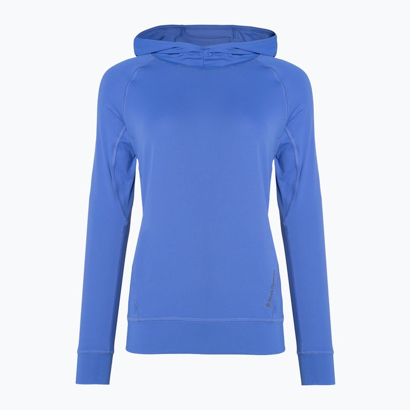 Bluza trekkingowa damska Black Diamond Alpenglow Hoody clean blue 3