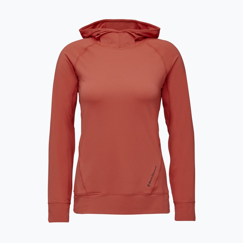 Bluza trekkingowa damska Black Diamond Alpenglow Hoody baja sunrise