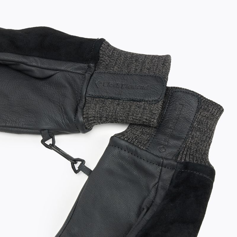 Rękawice skiturowe Black Diamond Dirt Bag black/black 5