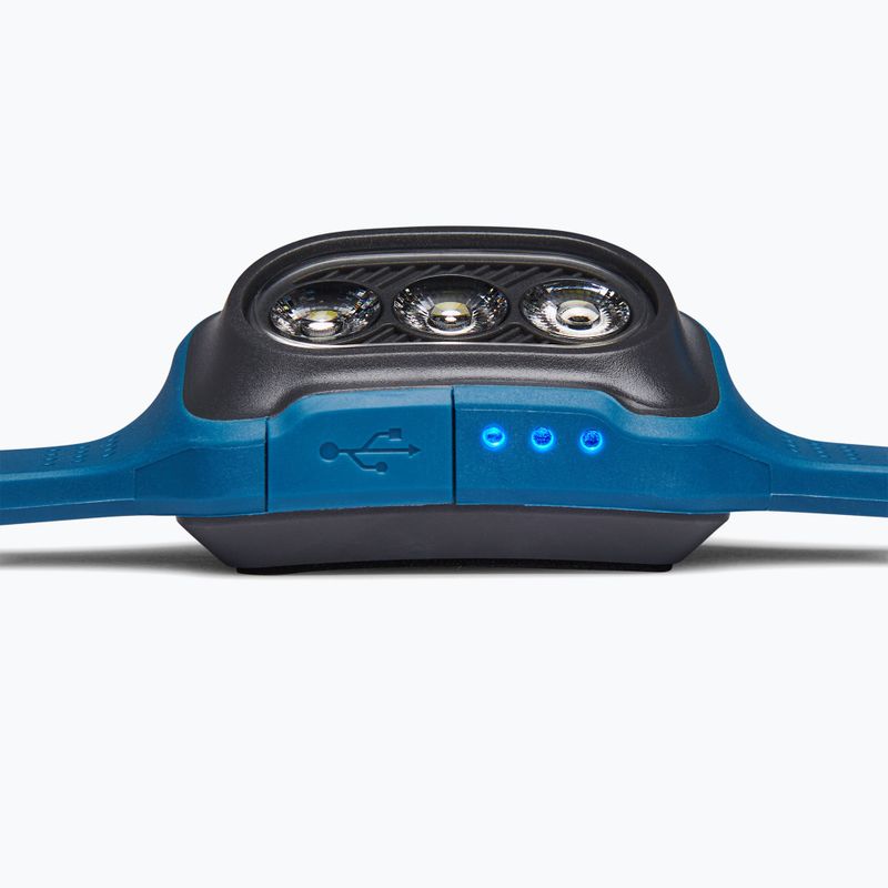 Latarka czołowa Black Diamond Deploy 325 Run Light creek blue 3