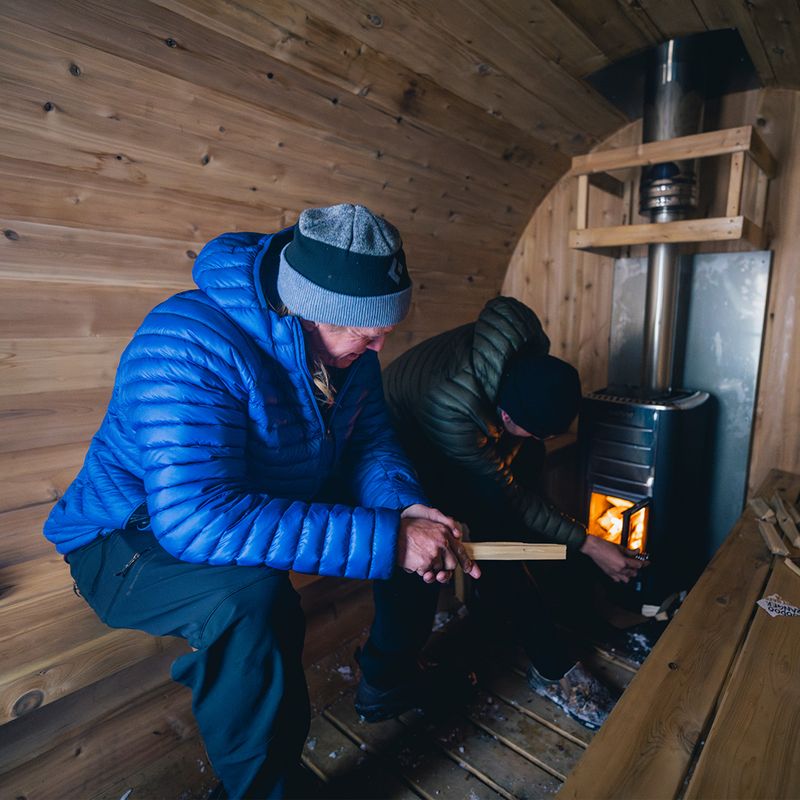 Kurtka puchowa męska Black Diamond Approach Down Hoody drifter blue 10