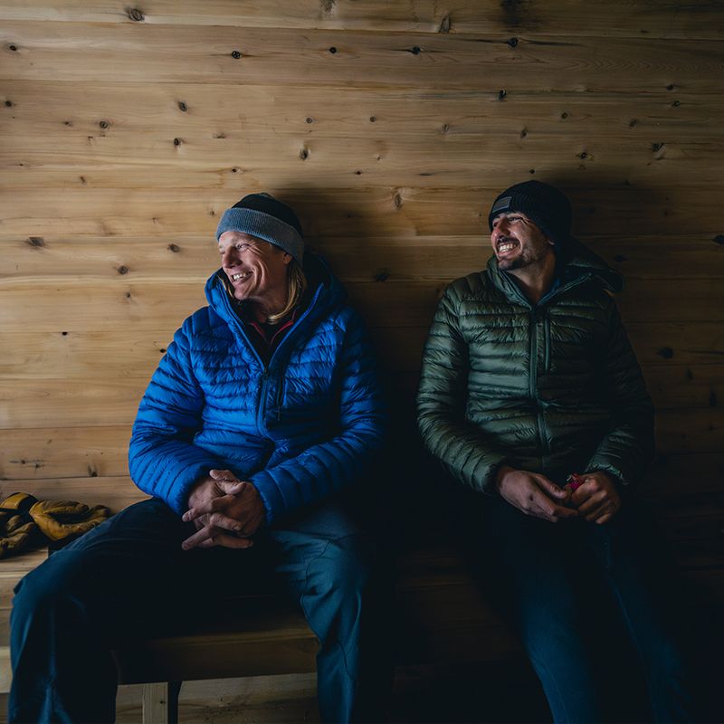 Kurtka puchowa męska Black Diamond Approach Down Hoody drifter blue 11