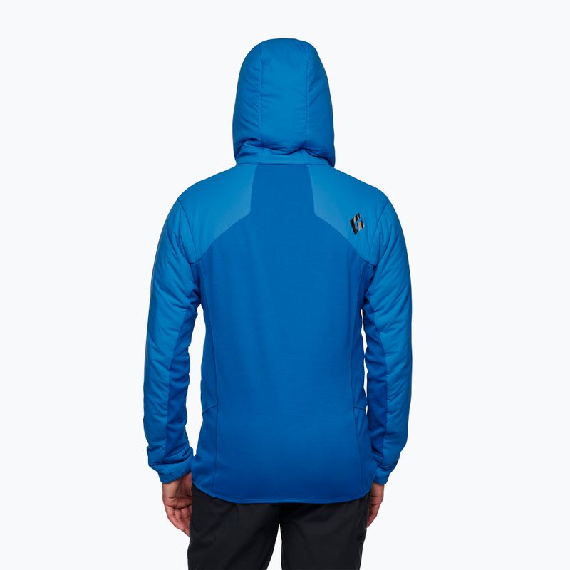 Kurtka hybrydowa męska Black Diamond First Light Hybrid Hoody drifter blue 2