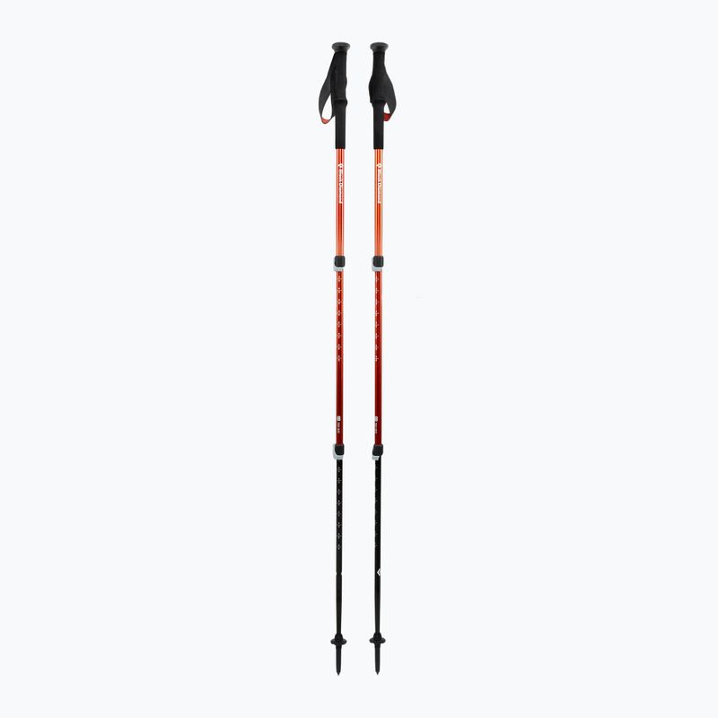 Kije trekkingowe Black Diamond Trail Back Trek burnt sienna