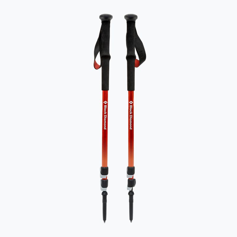 Kije trekkingowe Black Diamond Trail Back Trek burnt sienna 4