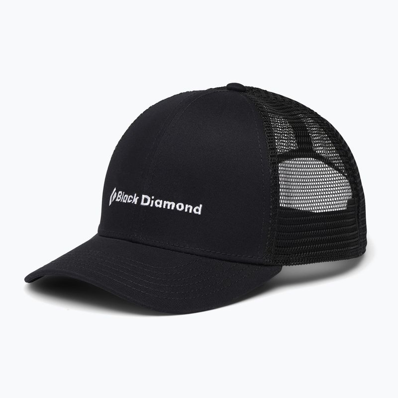 Czapka z daszkiem Black Diamond Bd Trucker black/black/bd wordmark