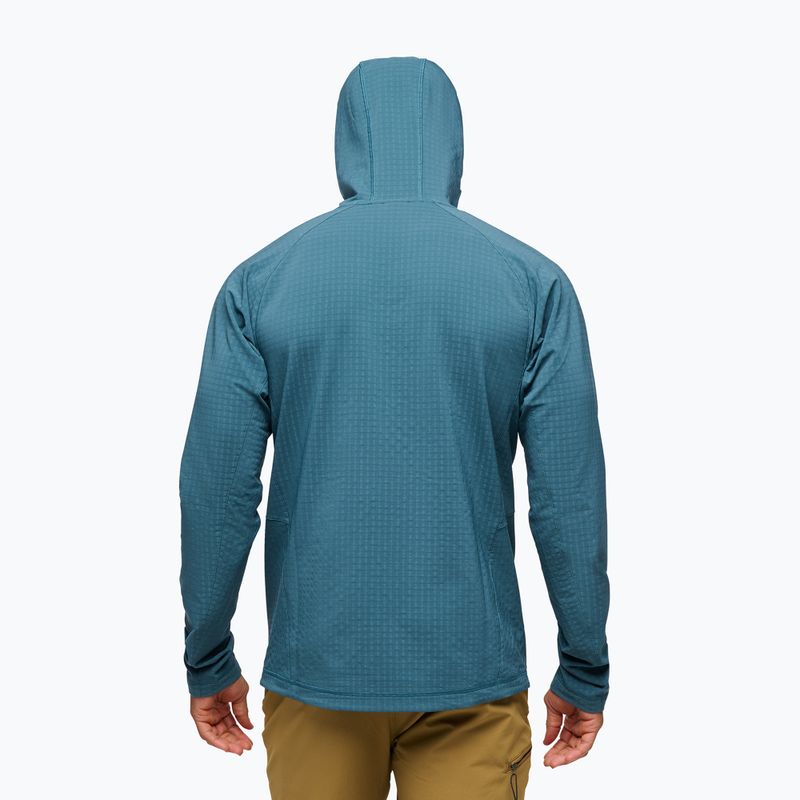 Bluza trekkingowa męska Black Diamond Coefficient Storm Hoody creek blue 3