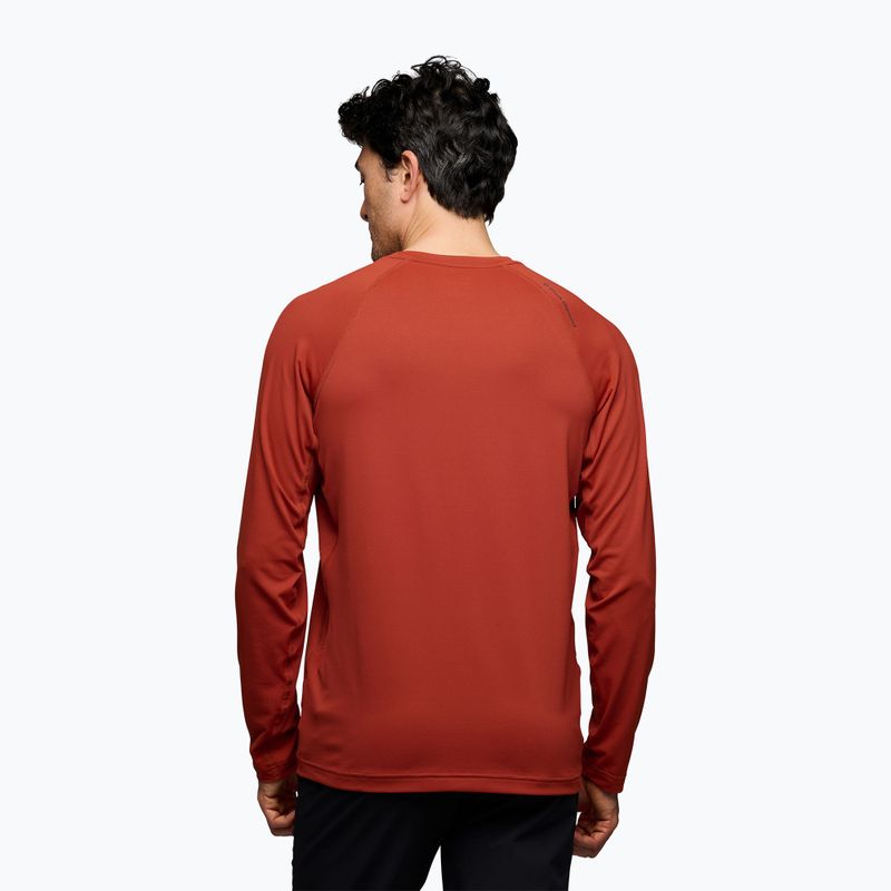 Longsleeve trekkingowy męski Black Diamond Alpenglow Crew burnt sienna 3