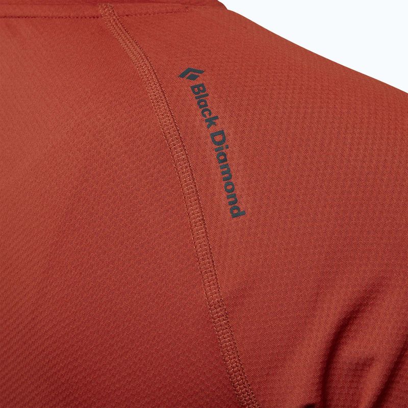 Longsleeve trekkingowy męski Black Diamond Alpenglow Crew burnt sienna 4