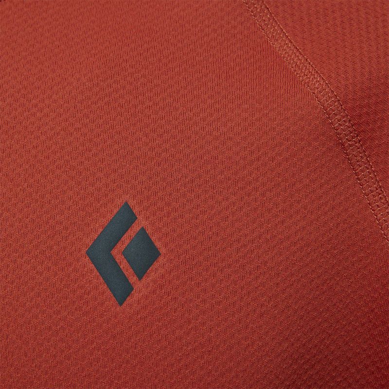 Longsleeve trekkingowy męski Black Diamond Alpenglow Crew burnt sienna 6