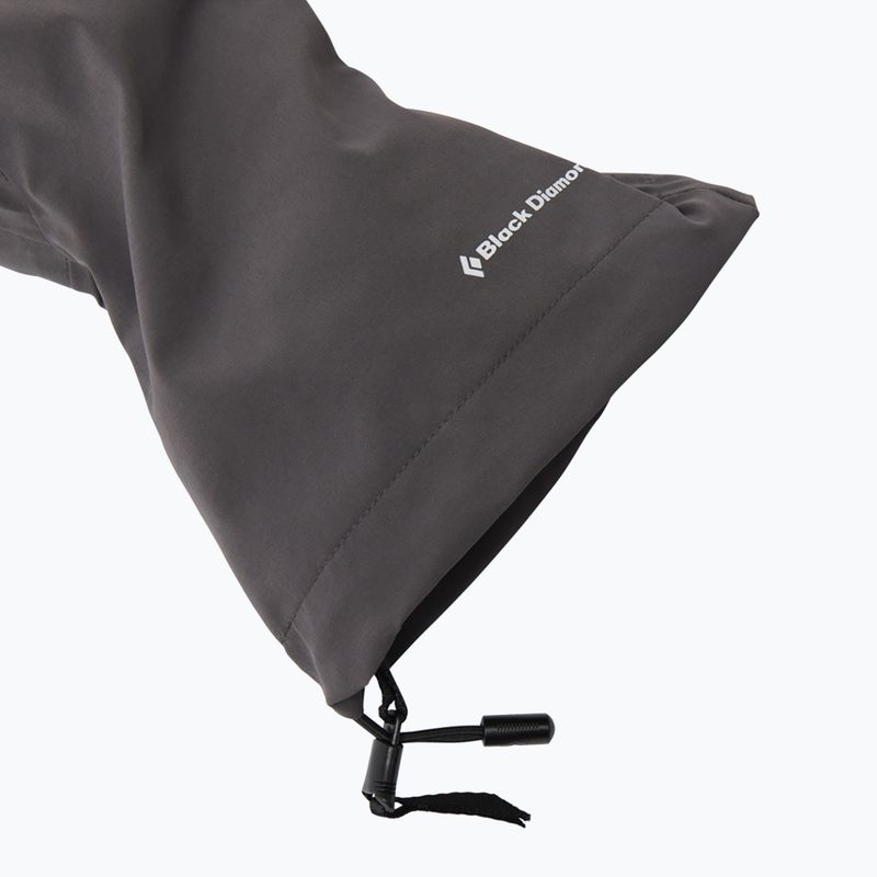 Rękawiczki trekkingowe Black Diamond Waterproof Overmitts smoke 2