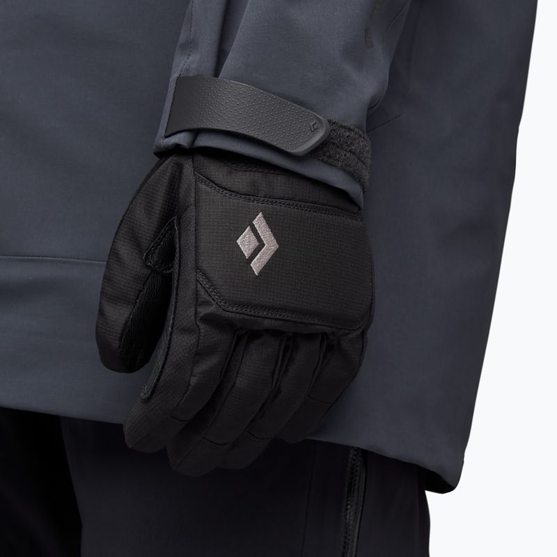 Rękawiczki trekkingowe Black Diamond Mission black 4