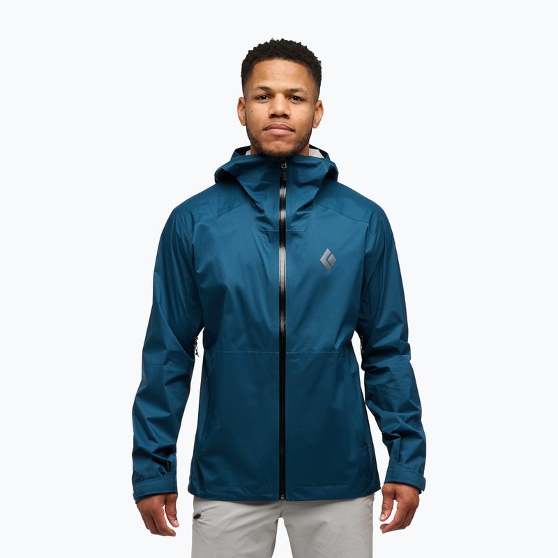 Kurtka przeciwdeszczowa męska Black Diamond Fineline Stretch indigo