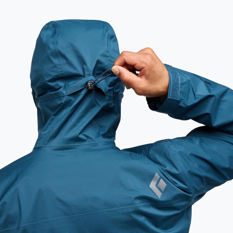 Kurtka przeciwdeszczowa męska Black Diamond Fineline Stretch indigo 5