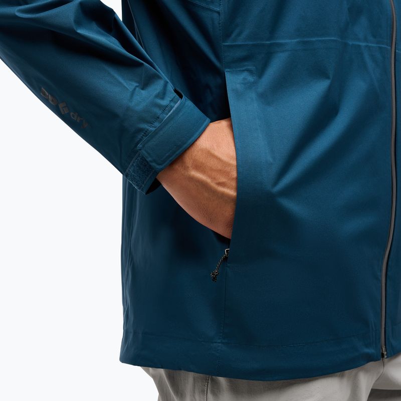 Kurtka przeciwdeszczowa męska Black Diamond Fineline Stretch indigo 9