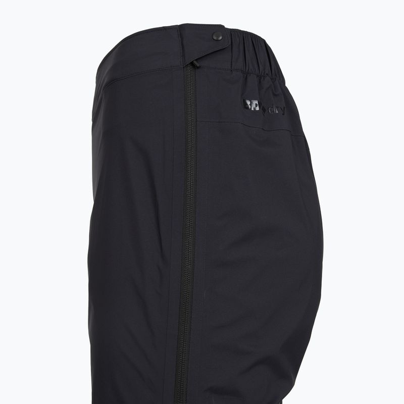 Spodnie przeciwdeszczowe damskie Black Diamond Fineline Stretch FZ black 4