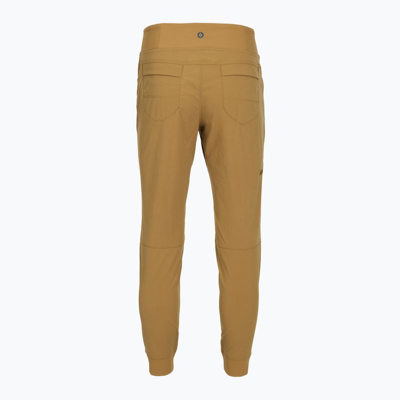 Spodnie wspinaczkowe damskie Black Diamond Technician Jogger flax 2