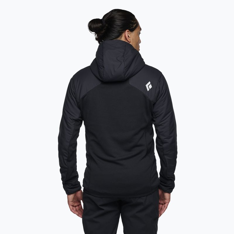 Kurtka hybrydowa męska Black Diamond First Light Hybrid Hoody black 2