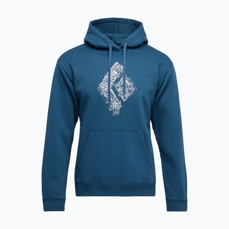 Bluza męska Black Diamond Engineered Diamond Po Hoody indigo 6