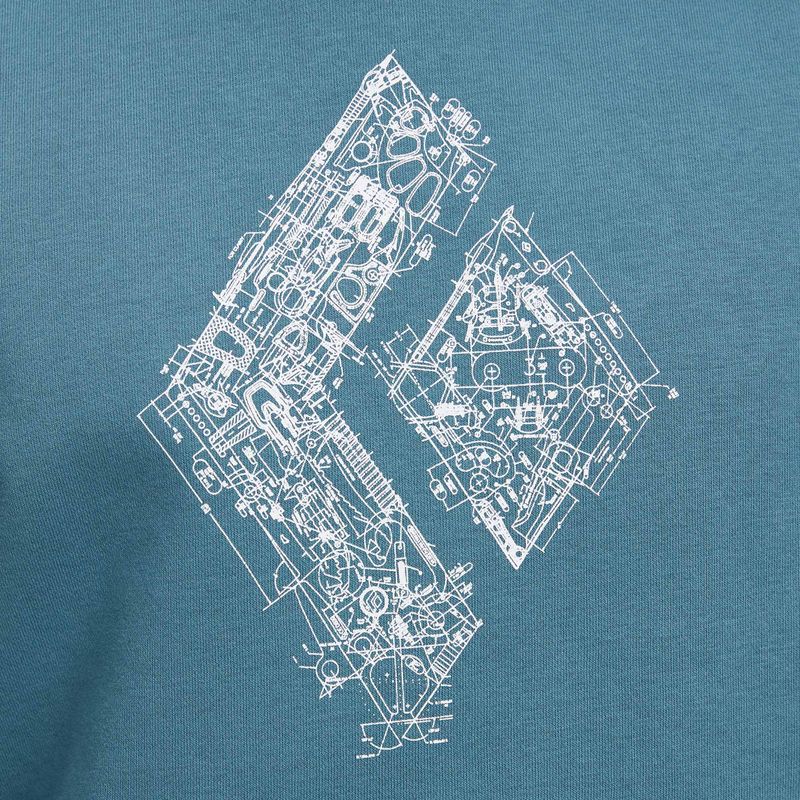 Bluza męska Black Diamond Engineered Diamond Po Hoody creek blue 5