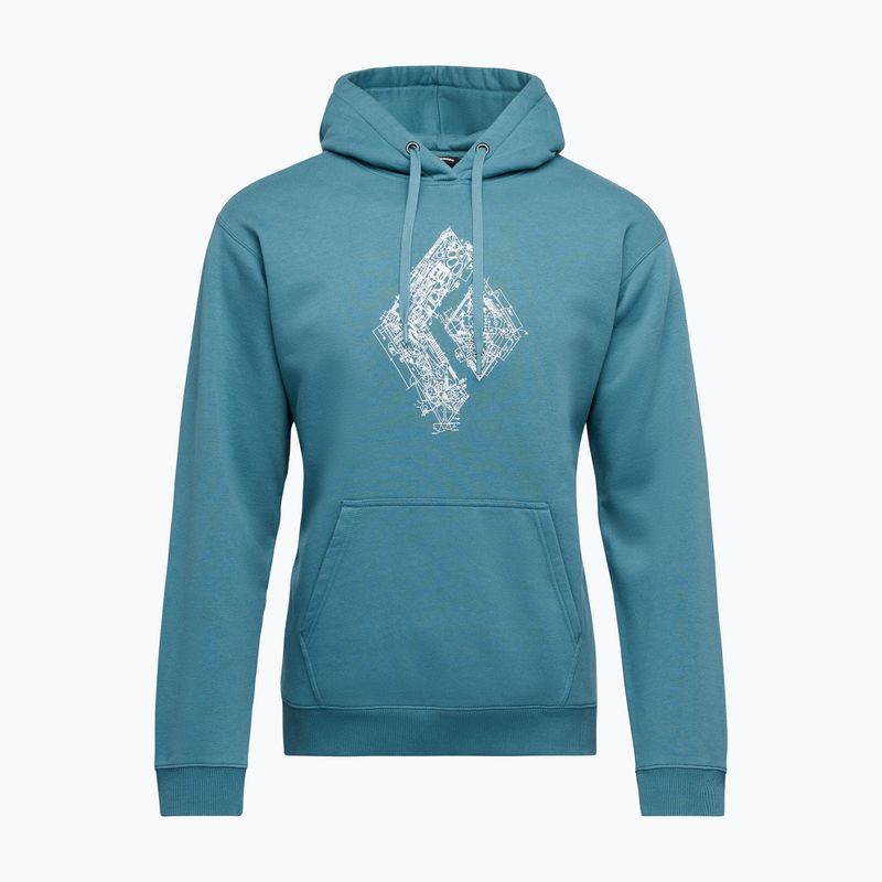 Bluza męska Black Diamond Engineered Diamond Po Hoody creek blue 6