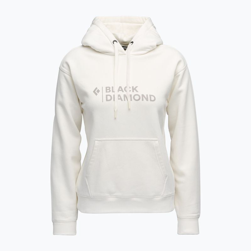 Bluza damska Black Diamond Mini Stacked Po Hoody off white