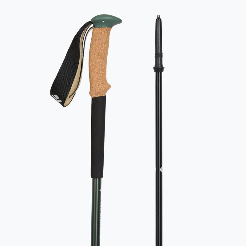 Kije trekkingowe Black Diamond Trail Cork Trekking laurel green 3