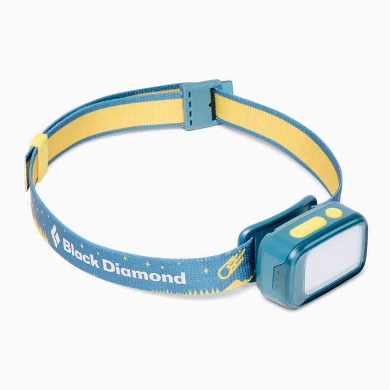 Latarka czołowa dziecięca Black Diamond Wiz Kid 40 creek blue