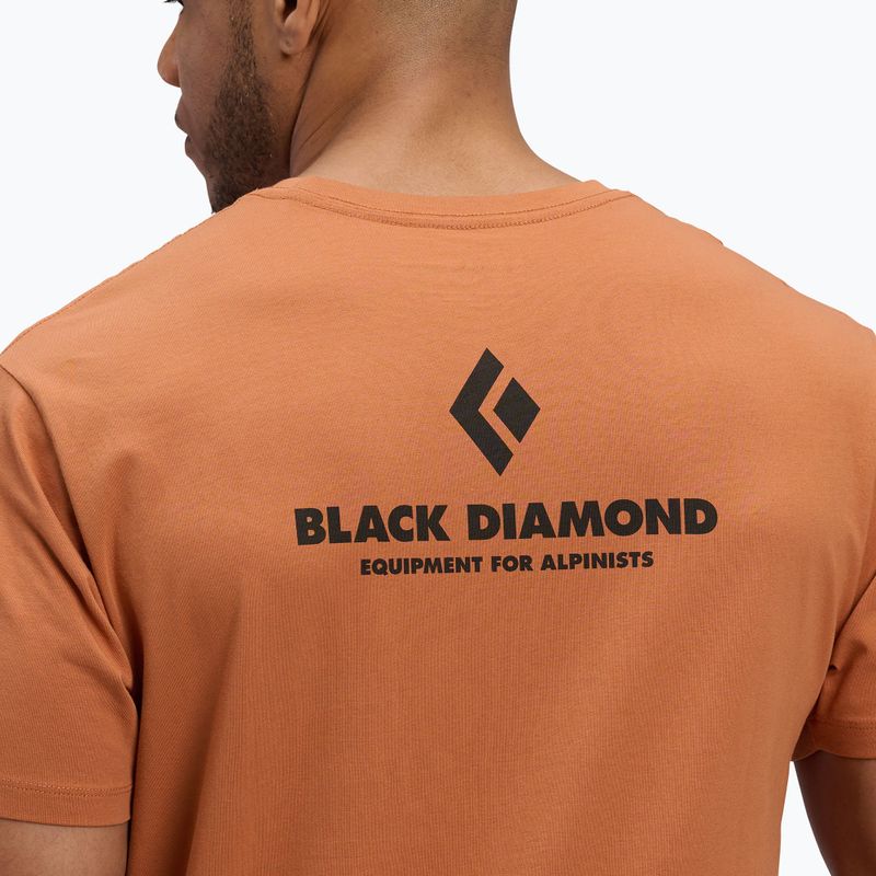 Koszulka męska Black Diamond Equipmnt For Alpinist SS Tee moab brown 5