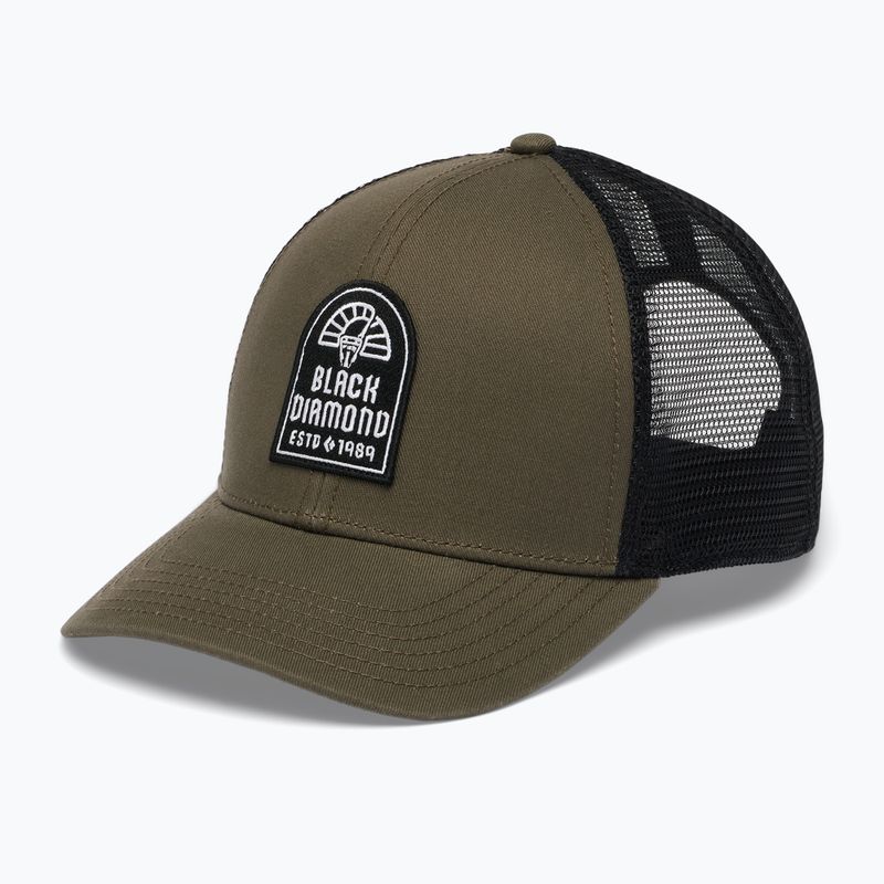 Czapka z daszkiem Black Diamond Trucker basalt / black / black cam patch