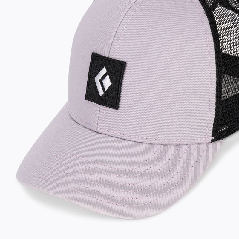 Czapka z daszkiem Black Diamond Trucker soft lilac/black/black icon patch 3
