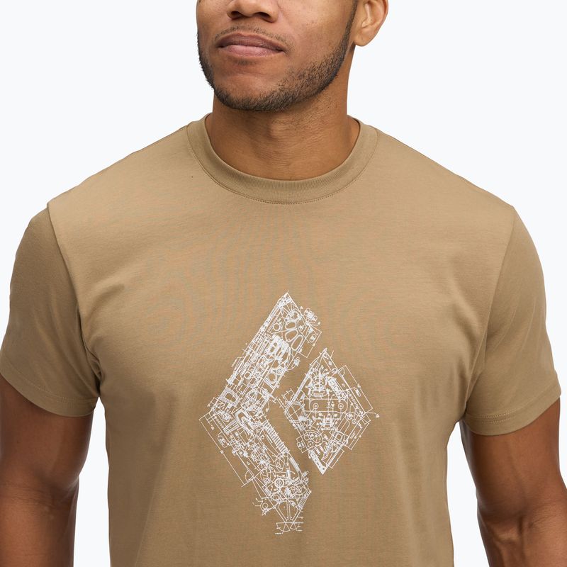 Koszulka męska Black Diamond Equipmnt For Alpinist SS Tee mushroom 4