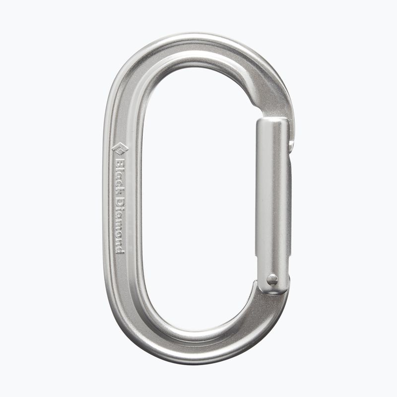 Karabinek Black Dimaond Oval Keylock polished