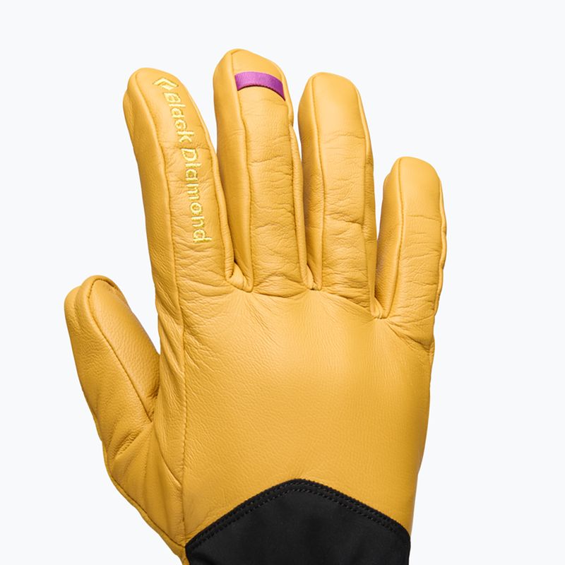 Rękawiczki trekkingowe Black Diamond Tour beeswax/black 2