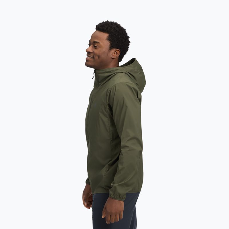 Kurtka softshell męska Black Diamond Alpine Start dark moss 2