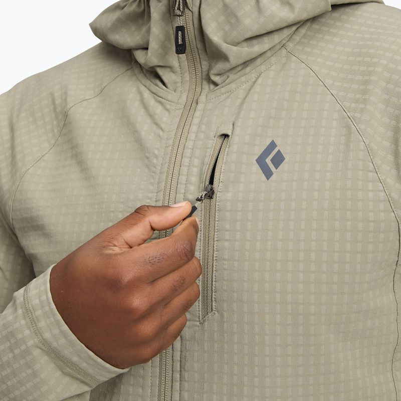 Bluza trekkingowa męska Black Diamond Coefficient Storm Hoody pine smoke 4
