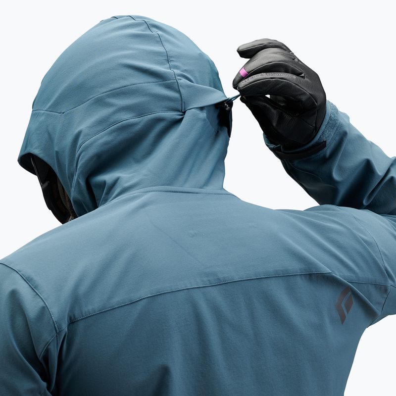 Kurtka softshell męska Black Diamond Dawn Patrol midnight blue 5