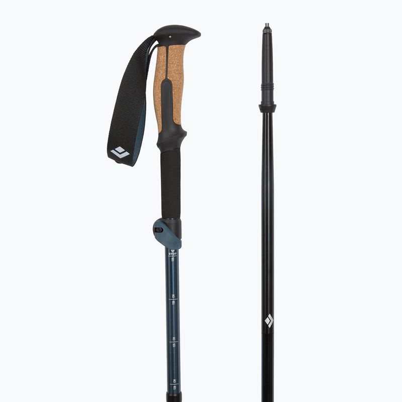 Kije trekkingowe Black Diamond Trail Vista FLZ Trekking midnight blue 3
