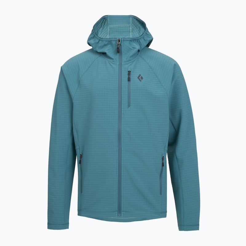 Bluza męska Black Diamond Coefficient Storm Full Zip Hoody creek blue