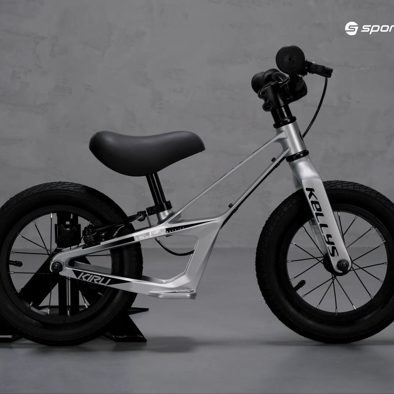 Rowerek biegowy Kellys Kiru Race raw silver 8