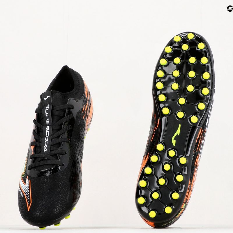 Buty piłkarskie męskie Joma Super Copa AG black/coral 17