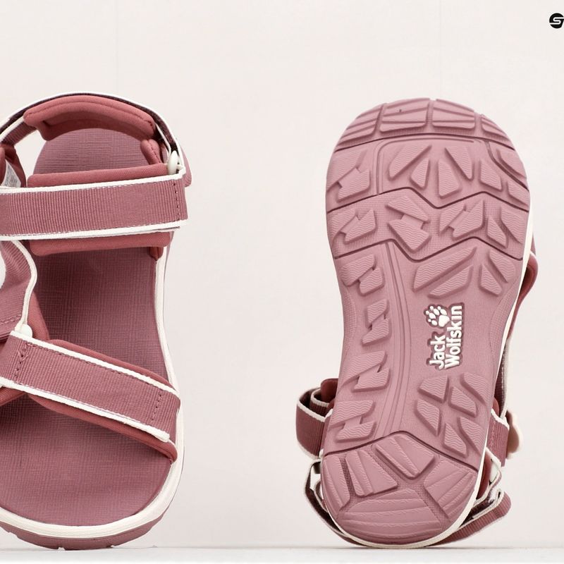 Sandały dziecięce Jack Wolfskin Seven Seas 3 ash mauve 17