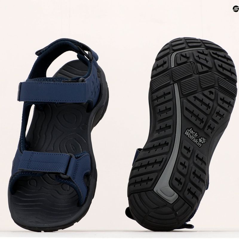 Sandały męskie Jack Wolfskin Lakewood Cruise blue/grey 18