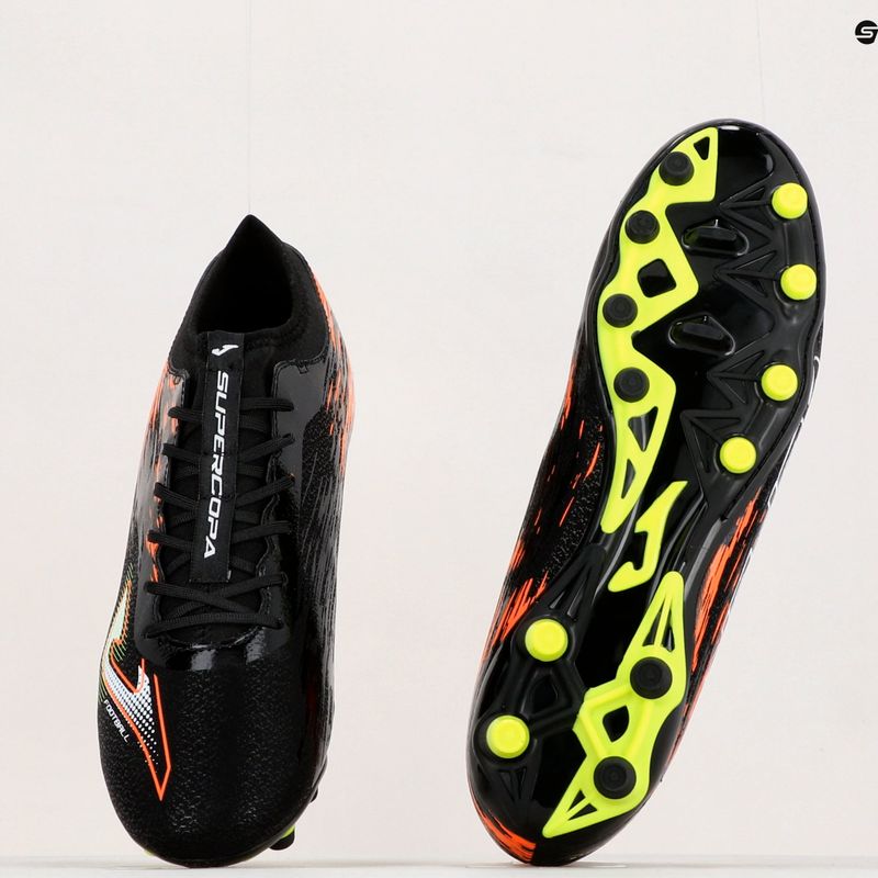 Buty piłkarskie męskie Joma Super Copa FG black/coral 13