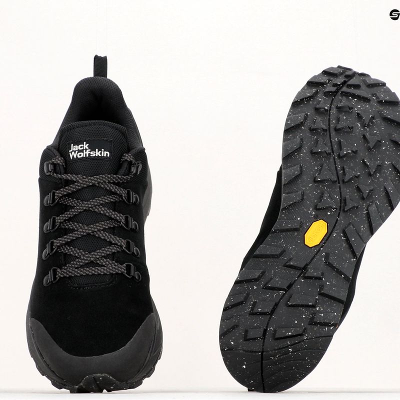 Buty męskie Jack Wolfskin Terraventure Urban Low black 11